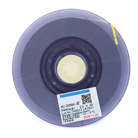 Cinta ACF, película conductora anisotrópica, pegamento de unión COF para reparación de pantallas de televisores LCD. Nueva fecha. 