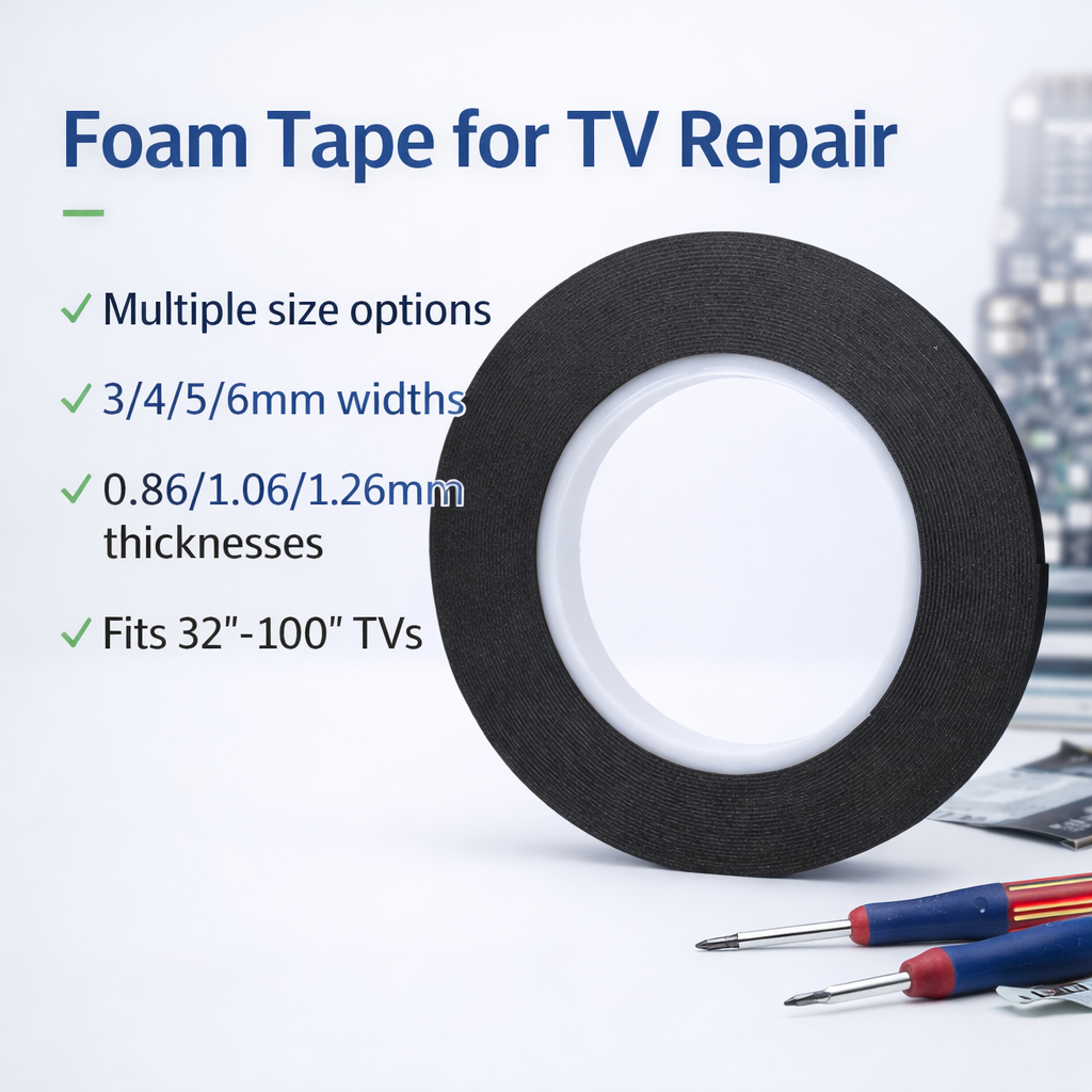 Double Sided Adhesive Foam Tape for LCD TV Screen Repair